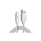 UGREEN Cable USB-C a USB 2.0 A trenzado 1m Blanco