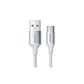 UGREEN Cable USB-C a USB 2.0 A trenzado 1m Blanco