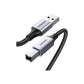 UGREEN Cable de impresión USB 2.0 A a USB- B trenzado 2m