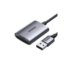UGREEN Lector de tarjetas USB 3.0 A 2 en 1