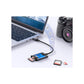 UGREEN Lector de tarjetas USB 3.0 A 2 en 1