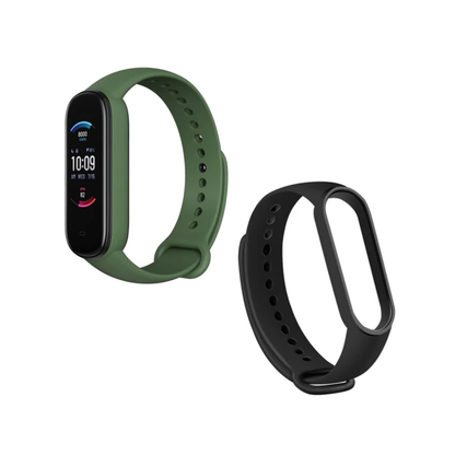 Reloj Amazfit Band 5 Green + Regalo Correa Negra